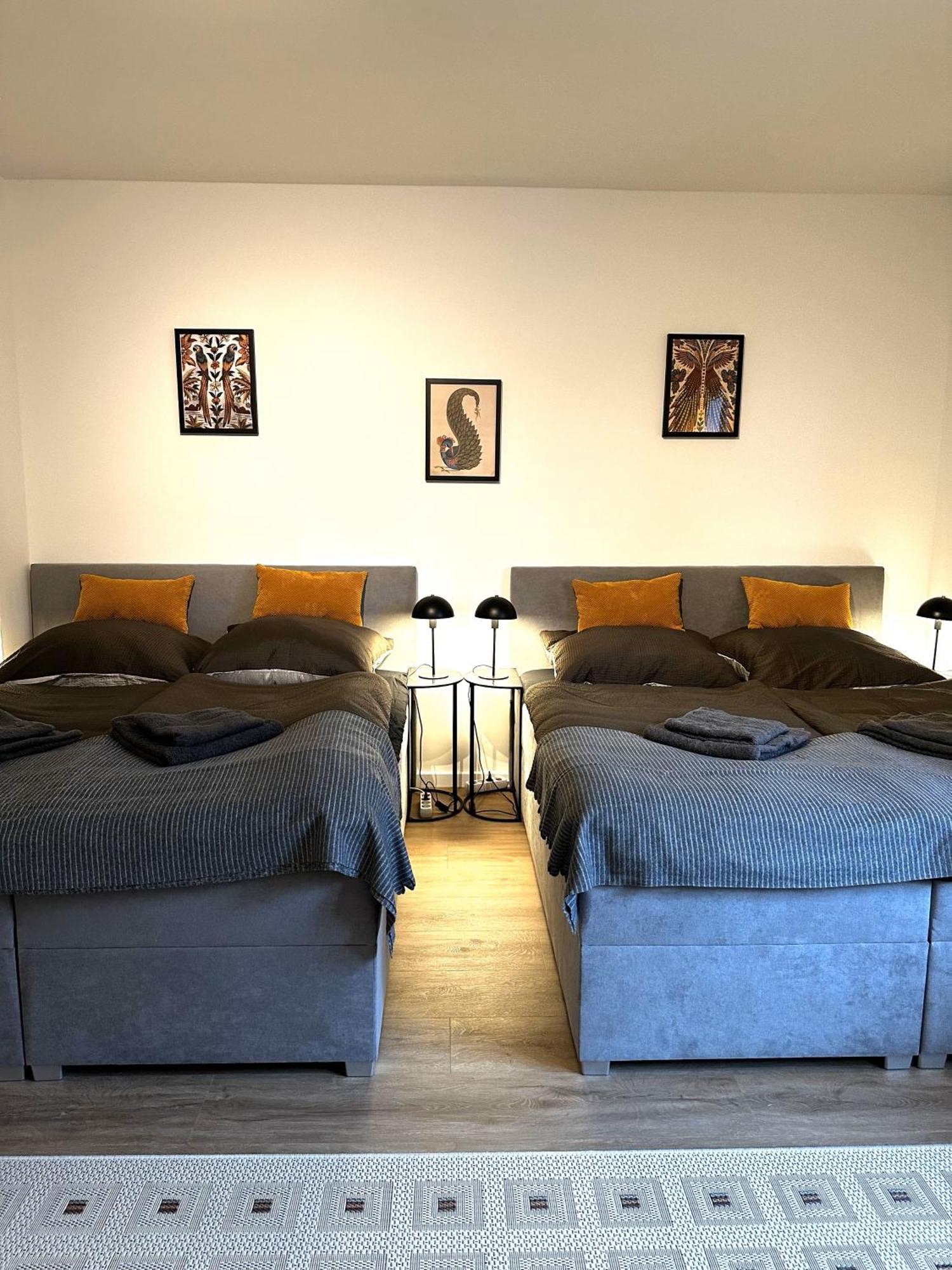 Rtr Essen - Fuer Bis Zu 8 Personen - Voll Ausgestattet - Zentral Limbecker Platz - Messe - Uniklinikum - Smart Tv - Modern Lägenhet Exteriör bild