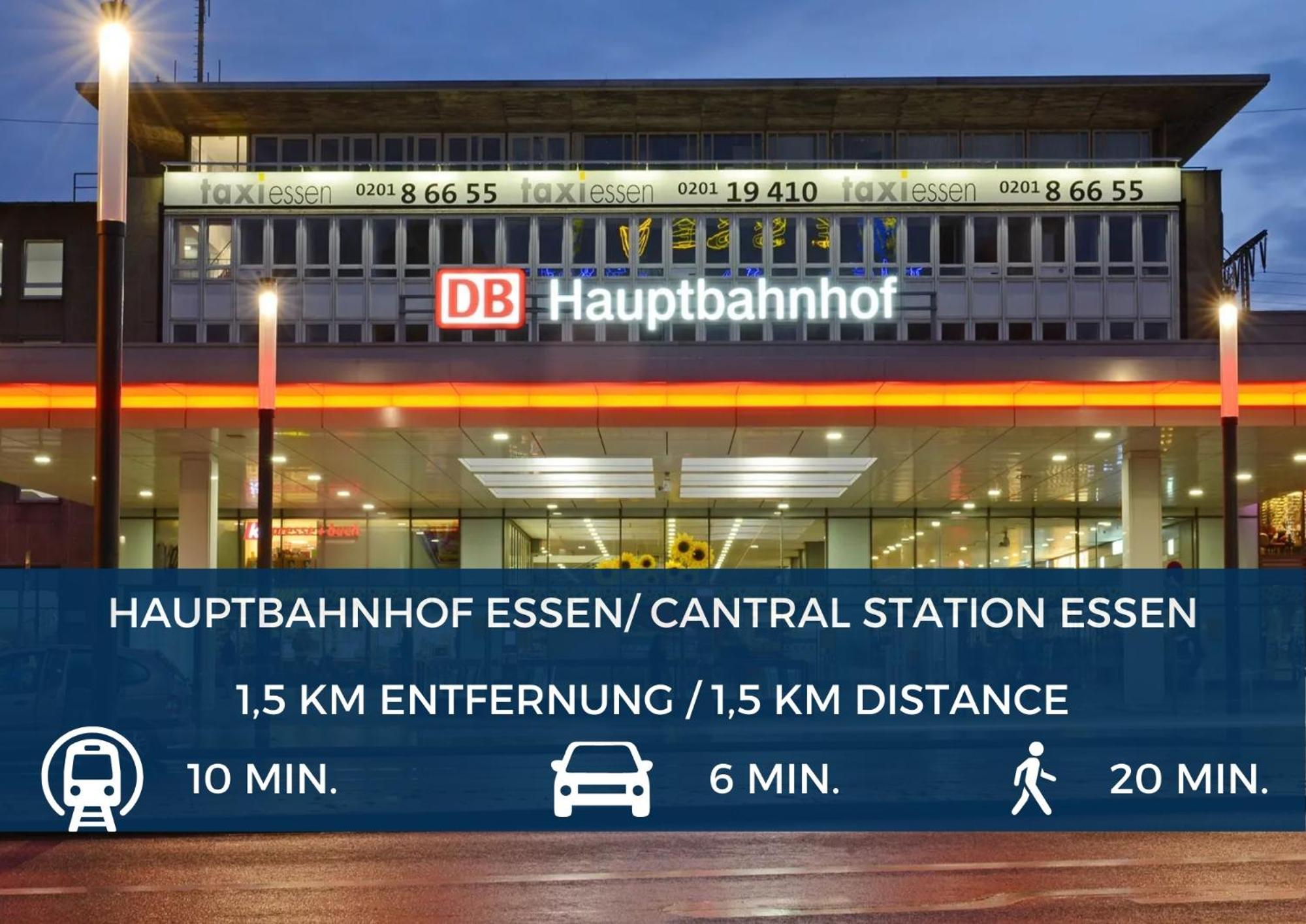 Rtr Essen - Fuer Bis Zu 8 Personen - Voll Ausgestattet - Zentral Limbecker Platz - Messe - Uniklinikum - Smart Tv - Modern Lägenhet Exteriör bild
