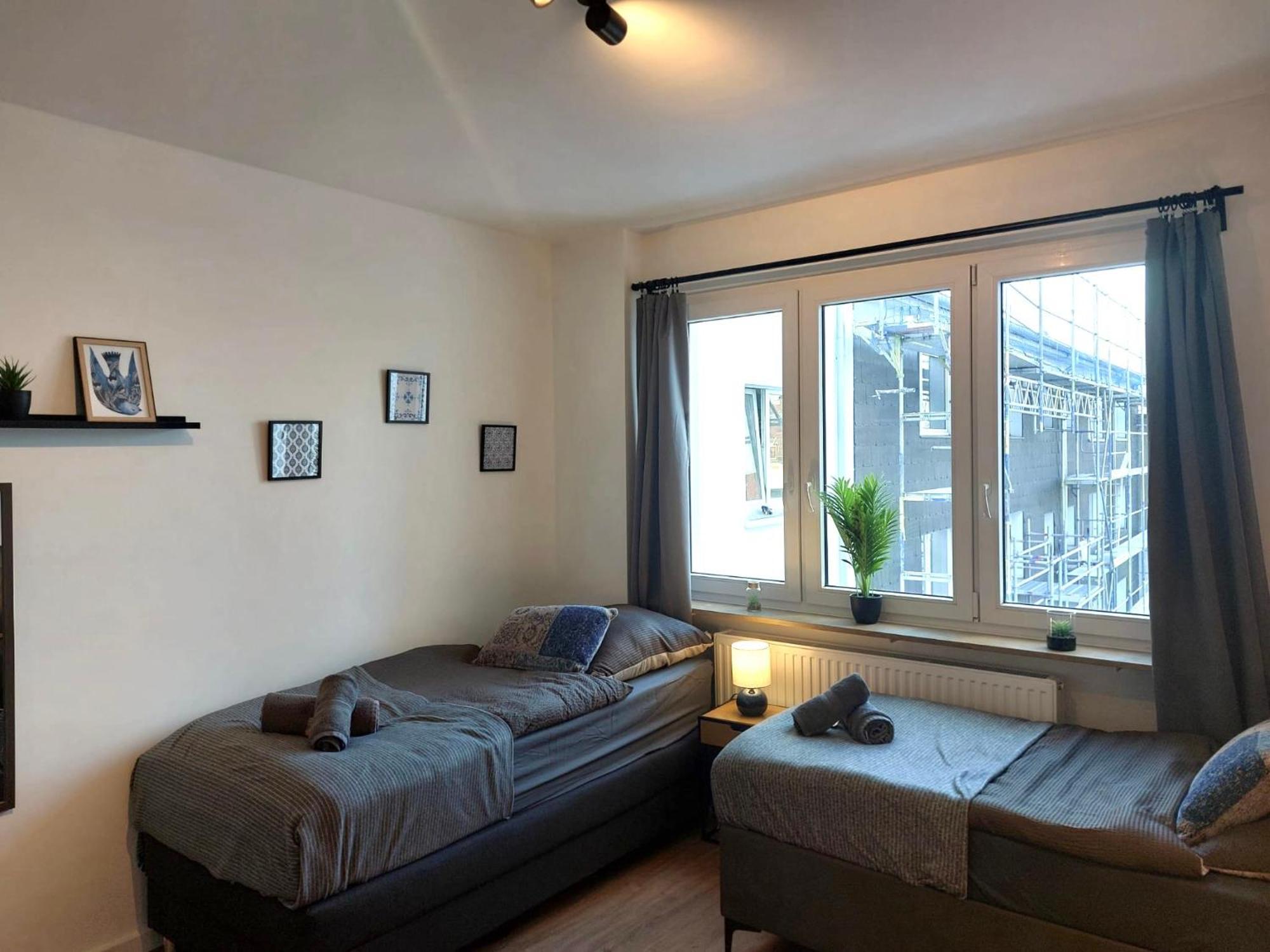 Rtr Essen - Fuer Bis Zu 8 Personen - Voll Ausgestattet - Zentral Limbecker Platz - Messe - Uniklinikum - Smart Tv - Modern Lägenhet Exteriör bild